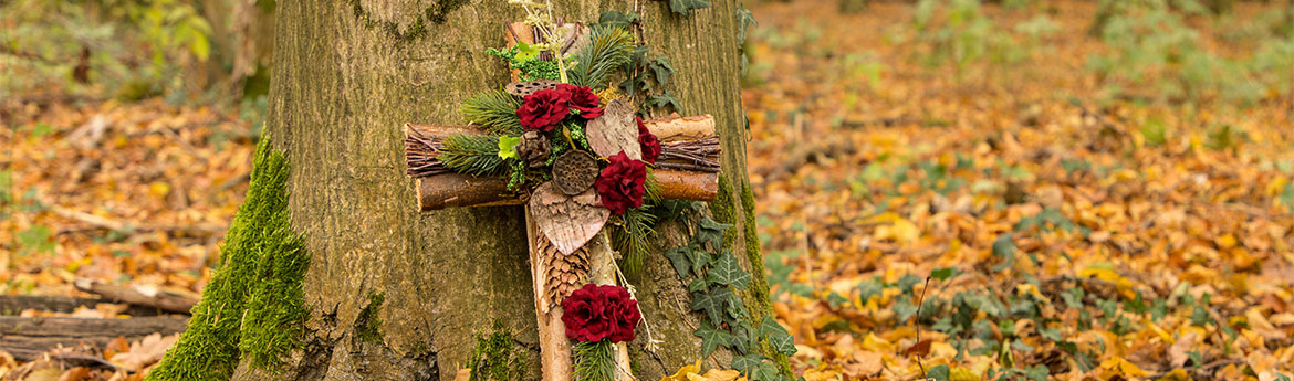 Ruhestätte in der Natur