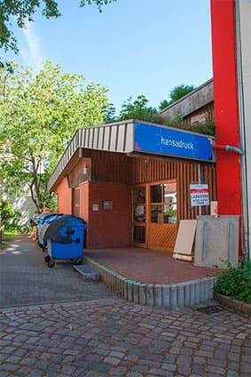 Druckerei hansadruck in Kiel Firmensitz