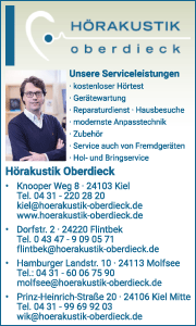 Hörakustik Oberdiek Banner