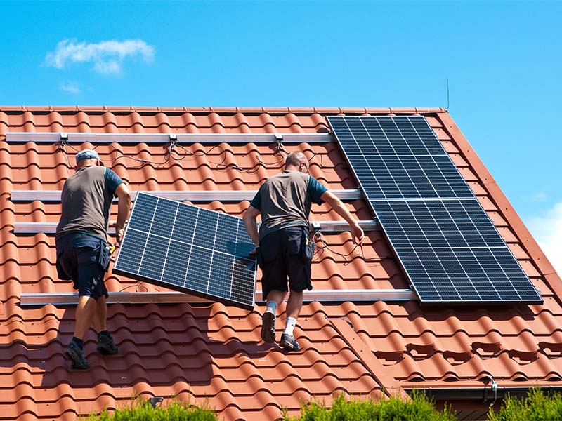 Solaranlage Kiel montieren von Heizungsfachbetrieb